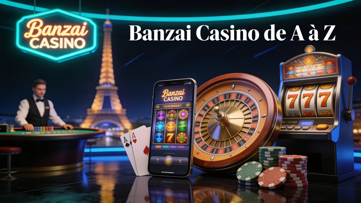 Inscription Banzai Casino de A à Z pour les joueurs en France